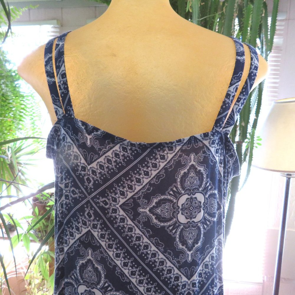 Vintage side slit midi length dress - Picture 5 of 7